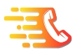 Yellow Fast Call Icon Free Logo